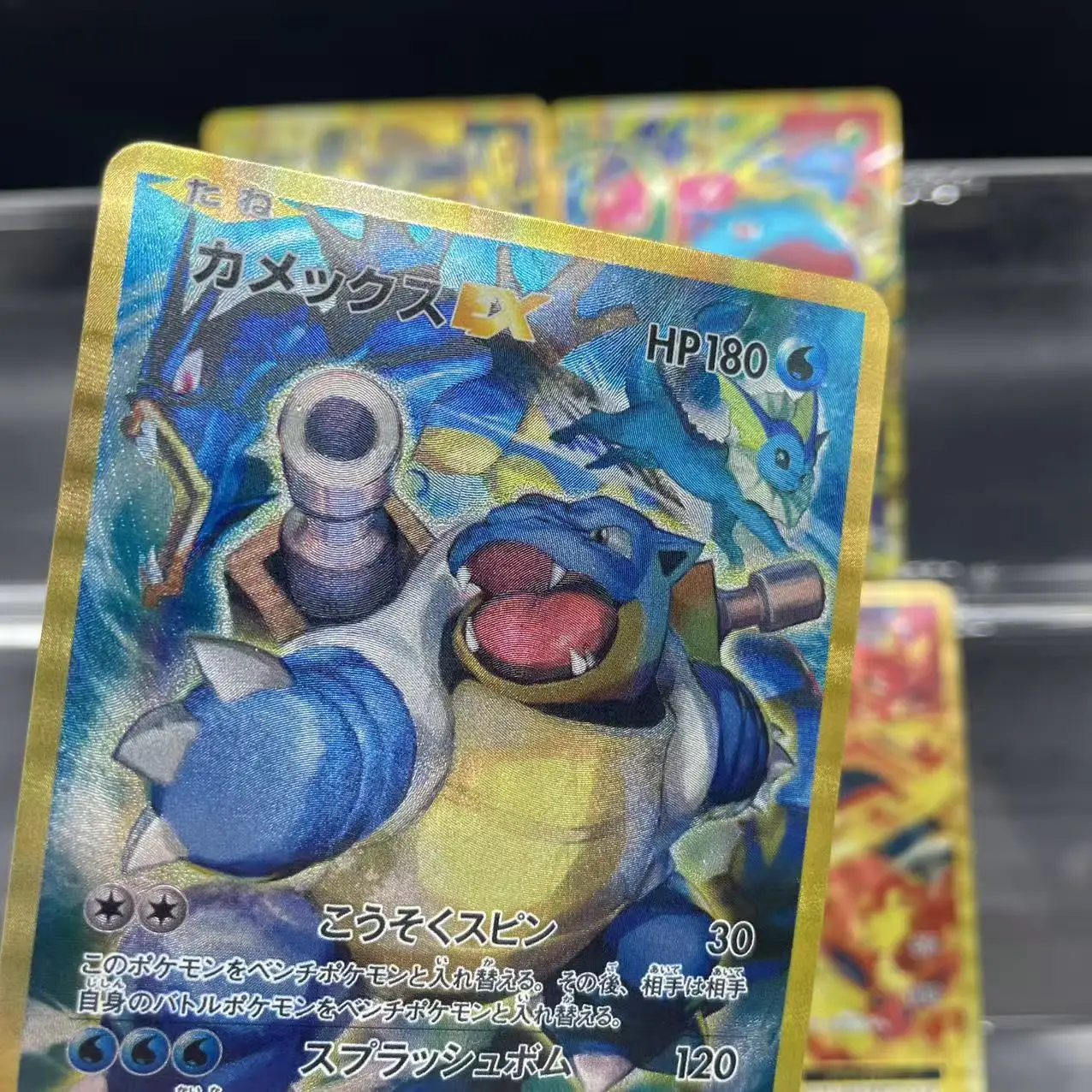 4 шт./компл. Diy Ptcg японская версия коллекционная карточная игра Pichu Venusaur Blastoise Charizard текстурированная голографическая самодельная коллекционная карта