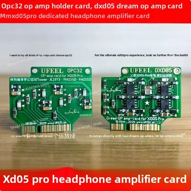 XD-05 BAL PLUS Pro DAC Headphone Amplifier All-in-One Upgrade Card Portable HiFi Audio Decoding Card for DIY Mod