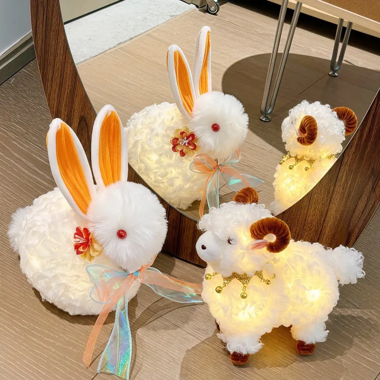 handmade-diy-plush-rabbit-and-sheep-lantern-material-kit-children's-handheld-flower-lantern-mid-autumn-festival-decorations
