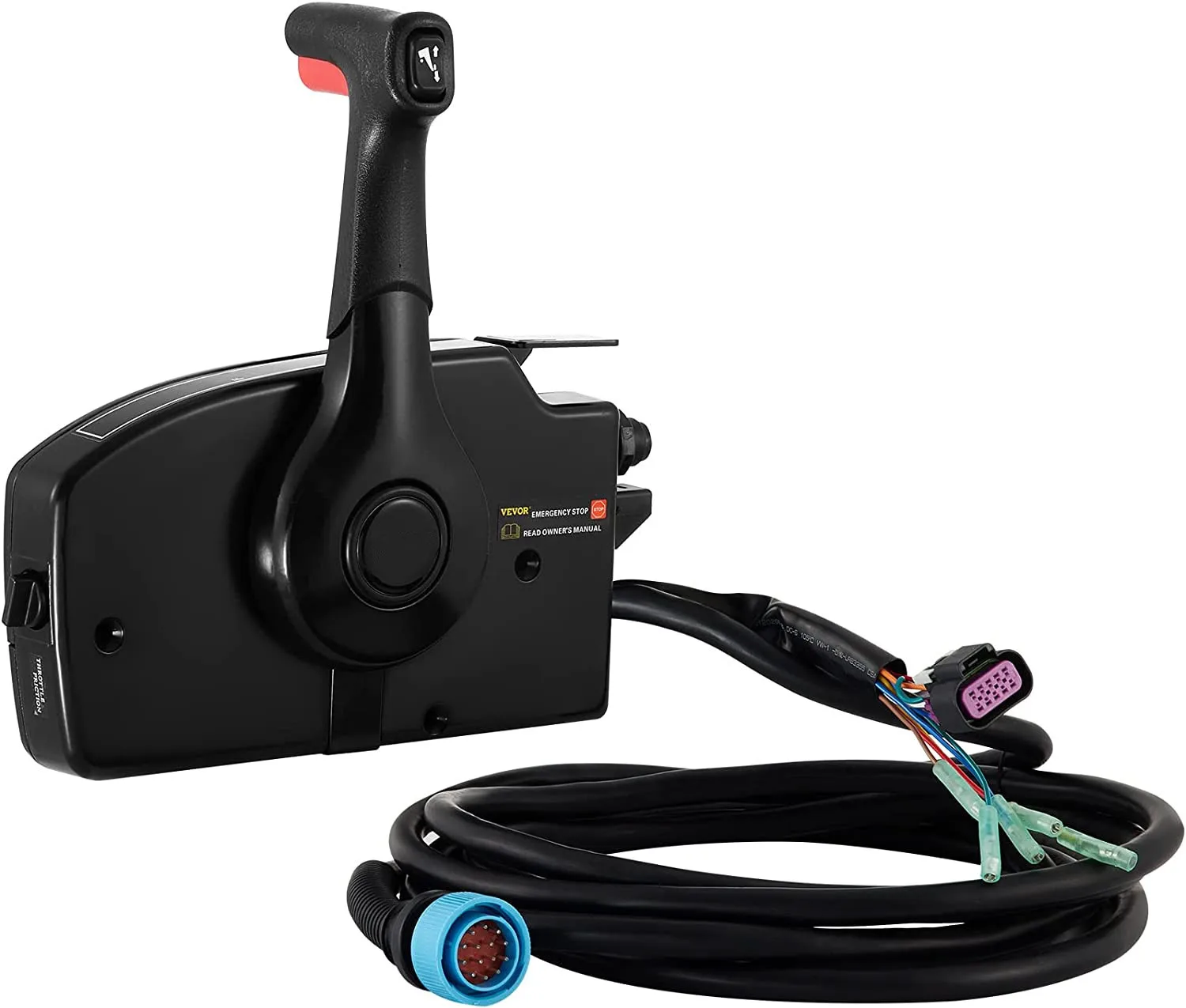 Mercury Outboard Throttle Control Box Side Mount 881170A13 4-Stroke 14-Pin 5m Wiring Harness Throttle Cable