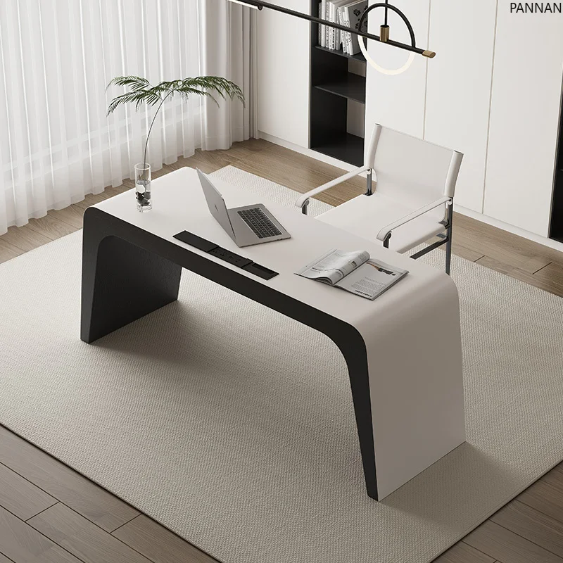 

Premium desk light luxury simple home study living room desk minimalist computer desk