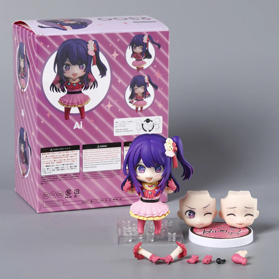 Oshi no Ko Ai Hoshino # 2300-Actionfigur, Ausstellungsmodell, Q-Version, Desktop-Puppe, Dekoration, Geschenk