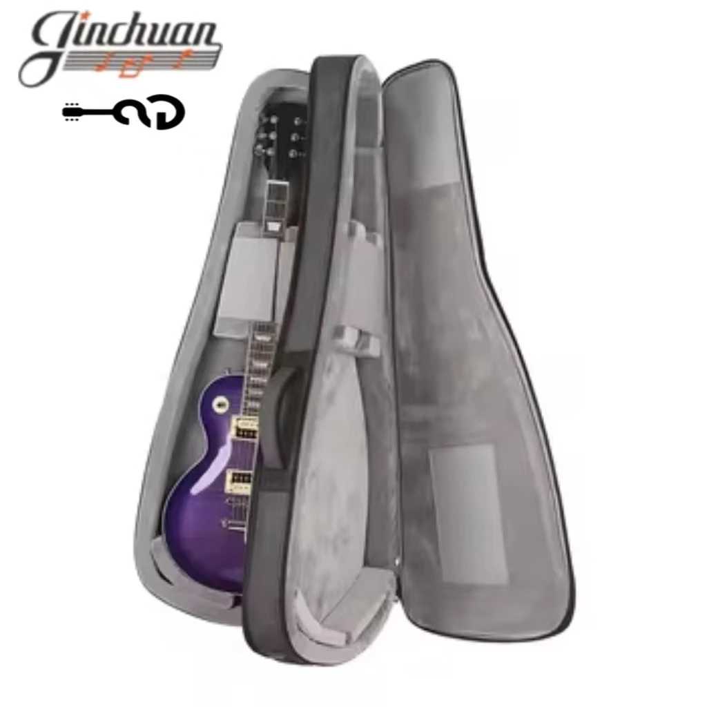 

Best-Selling Premium Padded Oxford Gig Bag For Two Electric Guitars Portable With EVA & Nylon Top Seller