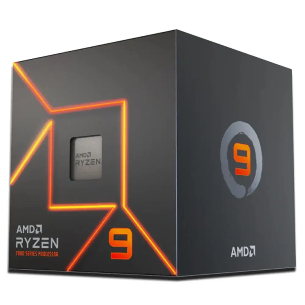AMD Ryzen 9 Processor 7900 3.7GHz (5.4GHz Turbo), 12-Color 24-Threads, AM5, Wraith Prism Cooler, 100-100000590BOX