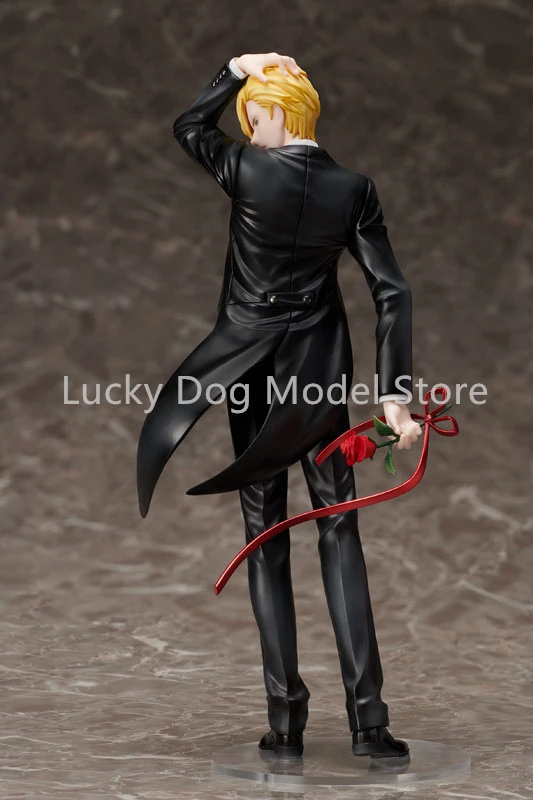 FREEing Original:Statue and ring style BANANA FISH Ash Lynx 1/7 PVC Action Figure Anime Figure Model Toys Collection Doll Gift