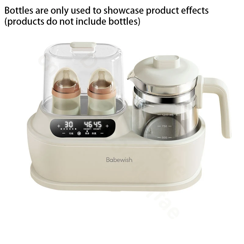 Multi-function thermostatic milk regulator/double bottle warmer milk warmer/with steam sterilisation bottle steriliser