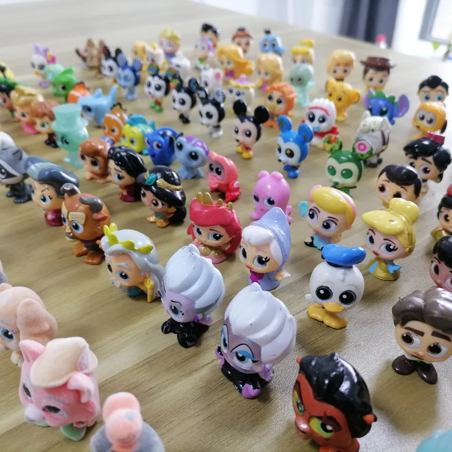 Doorables Collezionismo Bambole con occhi di vetro rari Serie 4 5 6 Figurine Disney Action Figures di cartoni animati Regali di compleanno per bambini