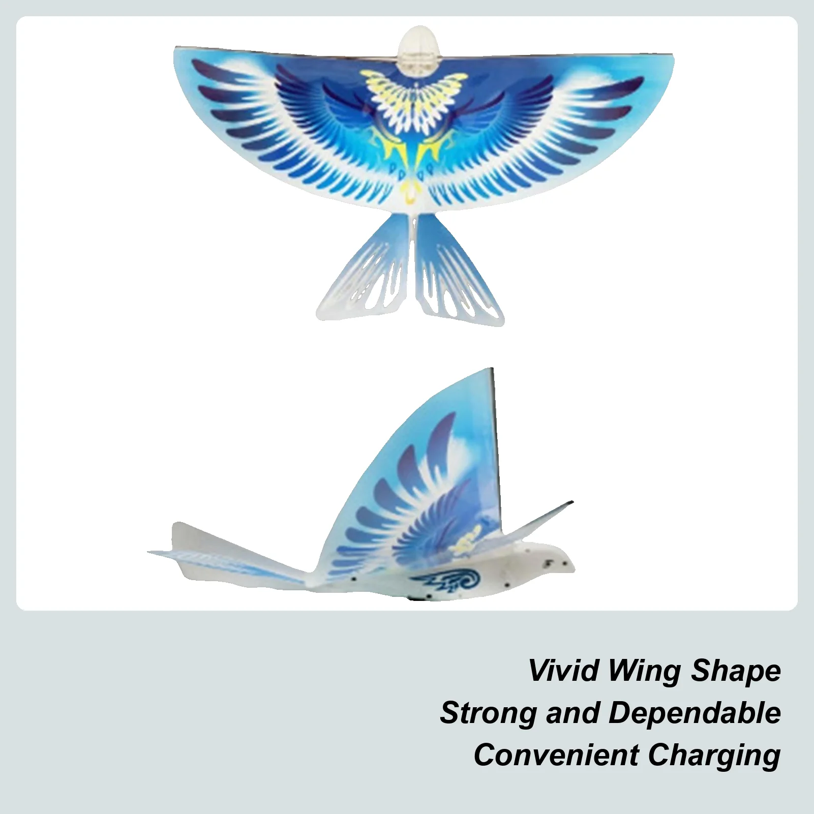 Zabawki dla ptaków dla dzieci Realistyczny model zwierzęcia z rozkładanymi skrzydłami Latająca elektryczna zabawka w kształcie ptaka dla dzieci, nastolatków, na spotkania rodzinne, na zewnątrz