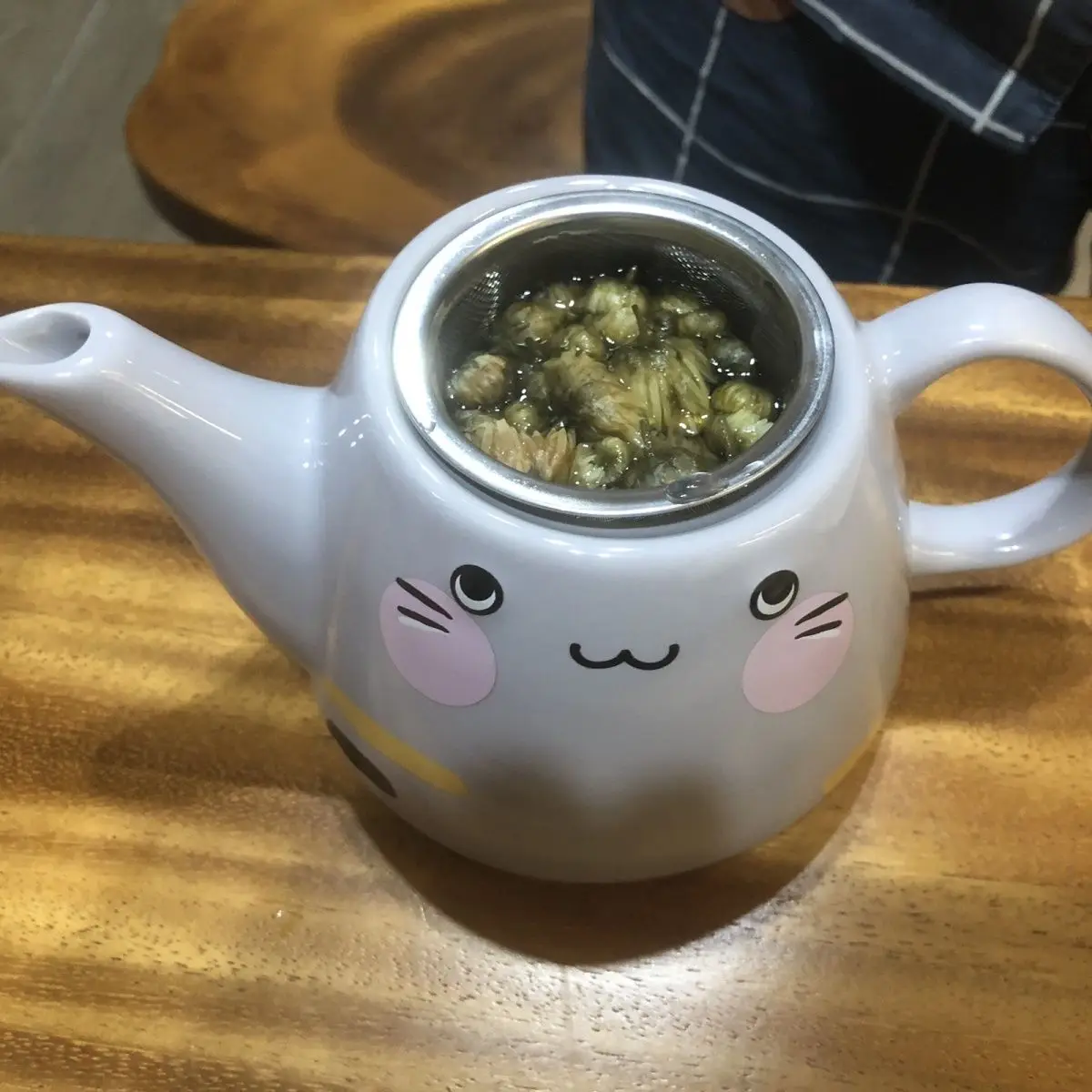 400ml Fat Cat Ceramic Mother and Child Pot Coffee Teapot Set Tea Pot Japanese Cartoon Tea Maker 1 Pot 1 Cup