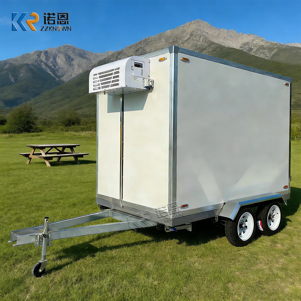 Commercial Refrigeration Truck Insulated Cold Storage Trailer for Cold Chain Distribution