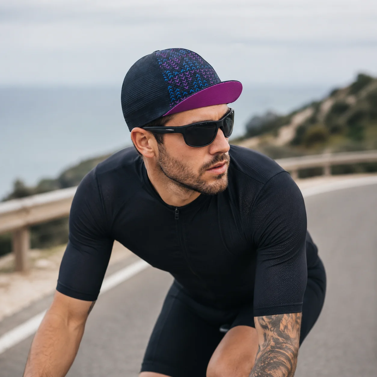 Cycling Cap Men Women Breathable Quick Dry Lightweight Bike Hat Summer Sun Protection for MTB Riding