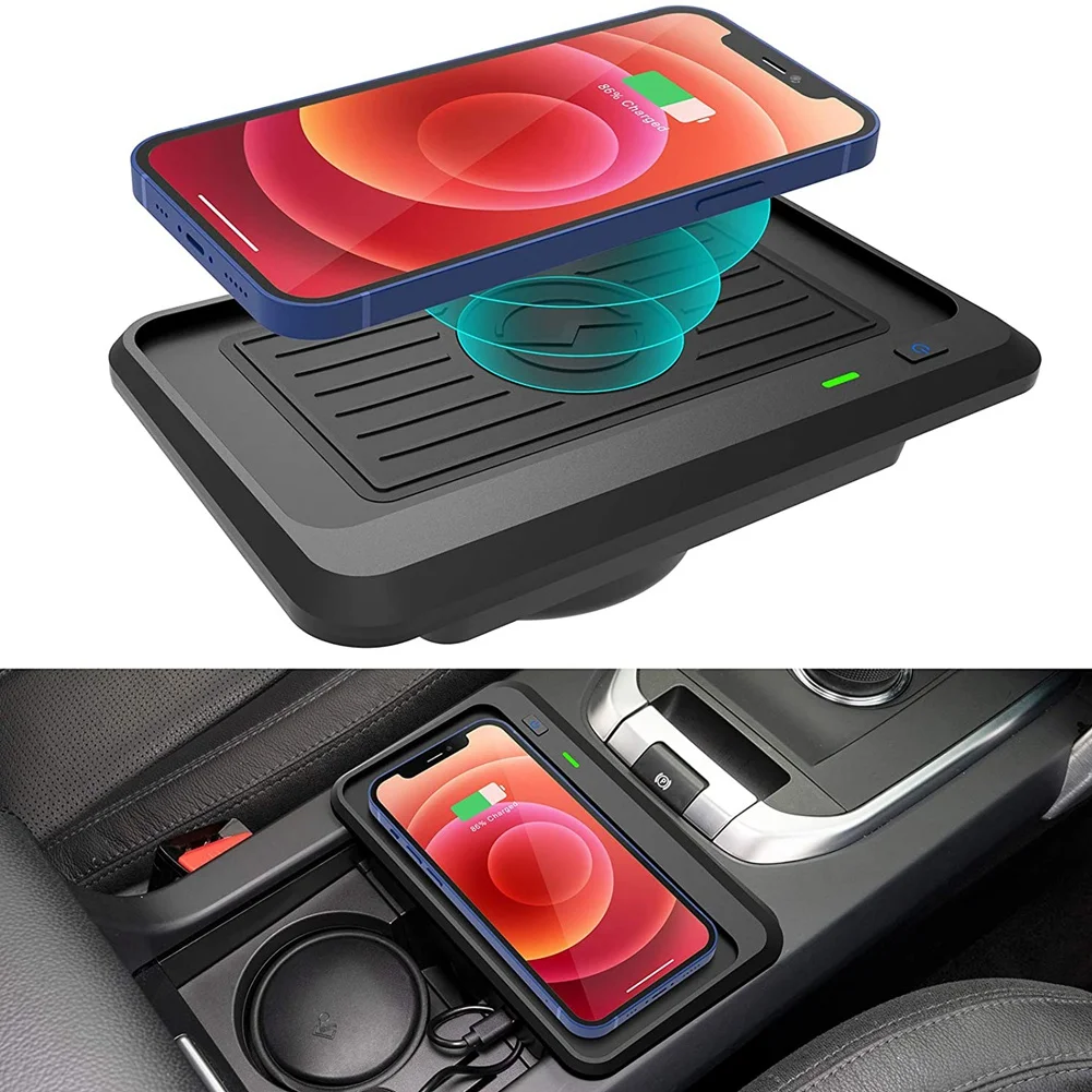 Wireless Charger for Land Rover Discovery Sport Accessories 2015 2016 2017 2018 2019 Wireless Phone Charging Pad