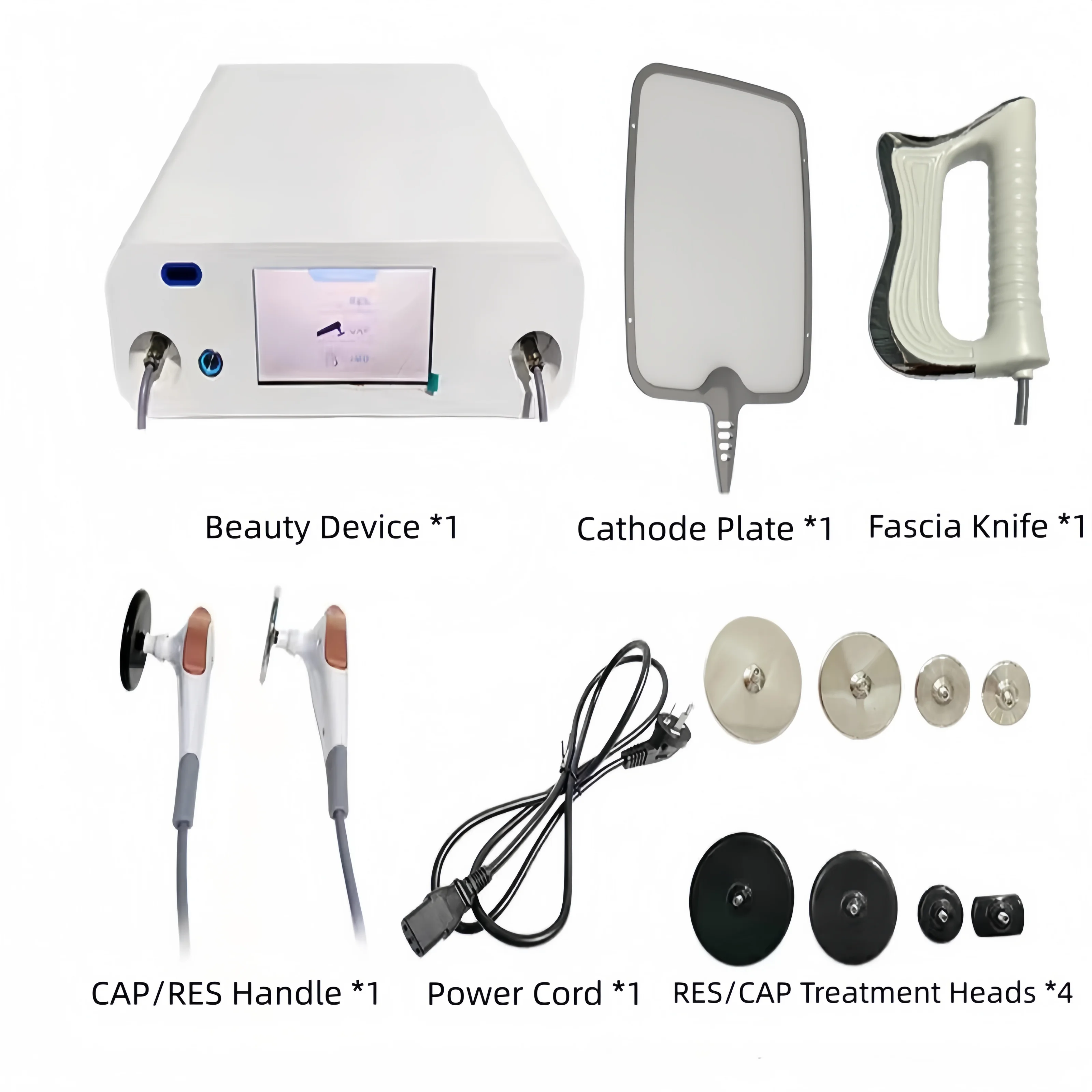 448KHz Salon Device 110V Physiotherapy Therapy Diathermy Machine Pain Management Control Body Massage Cellulite Slimming Machine