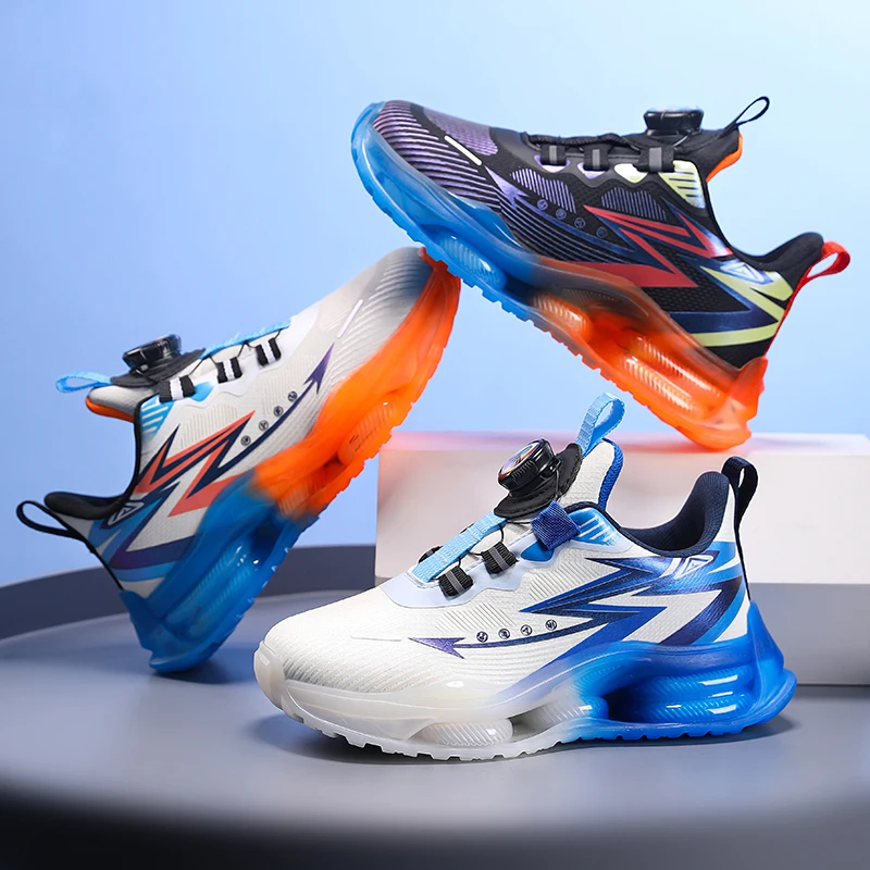 

2025 Autumn Origin Boys Sneakers 4-10 Years Anti-slip School Sports Shoes Fashion Trainer Kid's Footwear for Boys