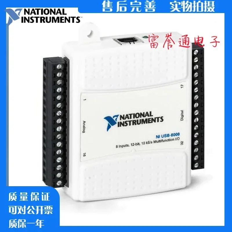 2026 US NI USB-6008 Data Collection Card Multi-function 0021 779051-01