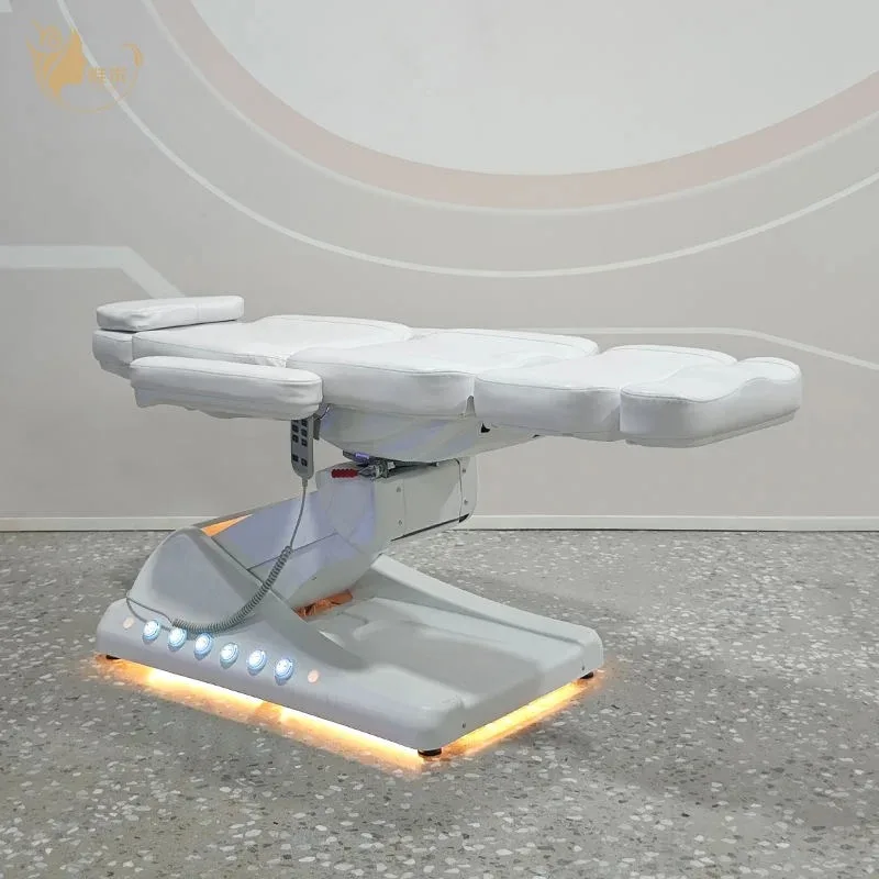 Design Commercial Massage Chair & Electric Massage Table Set Professional  Bed for  Salon with Memory Foam