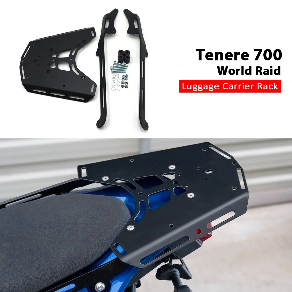 For Yamaha TENERE 700 T700 2018-2026 Motorcycle Rear Tail Luggage Rack Tenere700 World Raid 2022-2026 Side Luggage Rack Carrier