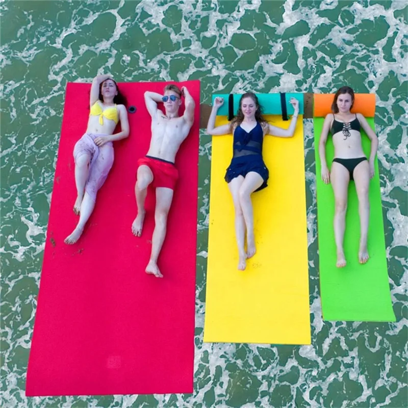 180cm Floating Pad Summer New Large Outdoor Tear-Resistant XPE Foam Swimming Pool Water Blanket Float Mat Bed