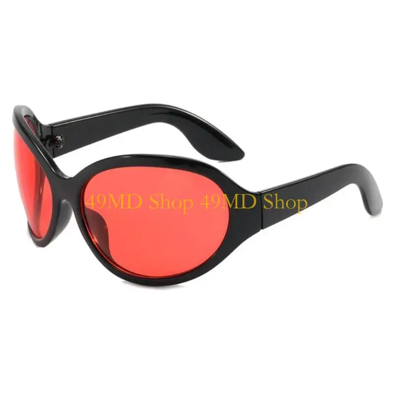 49MD Alien Sunglasses Punk Sunglasses y2k Sunglasses Wrap Around Sunglasses Uv400 Sunglasses Shades Glasses Eyeglasses