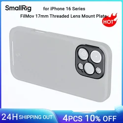 SmallRig FilMov 17mm Threaded Lens Mount Plate for iPhone 16 Series, for iPhone 16 Phone Case for iPhone 16 Pro Max -4992