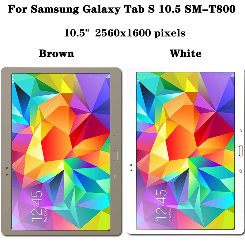 10.5 inch For Samsung Tab S 10.5 SM-T800 LCD Touch Screen Digitizer Assembly For SM-T800 T805 T807 Display Replacment