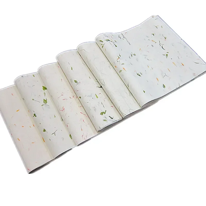 Rijstpapier Drawing Rice Paper Chinese Half-Ripe Yun Long Xuan Paper Thicken Chinese Xuan Papers with Plant Fiber China Xuan Zhi