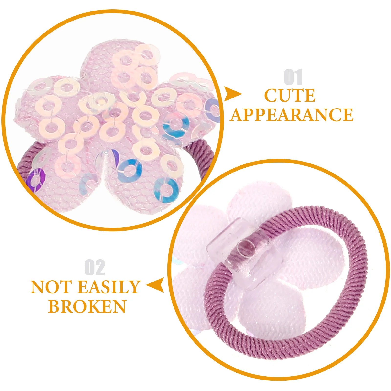 

10Pcs Puppy Hair Ties Elastic Rubber Bands Pet Hairbands for Small Dogs Cats Rabbits Cute Pet Festival Bands Dog Grooming Salon