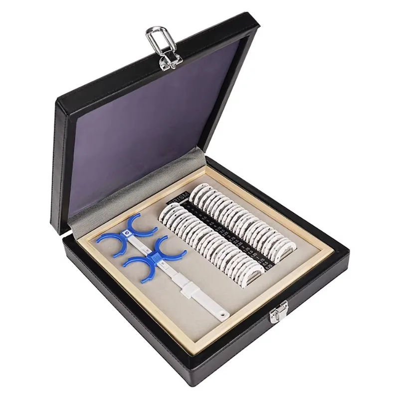 RTS PS-48 China Supplier Best Sale Ophthalmic Optometry Equipment Optical Trial Prism Lens Set