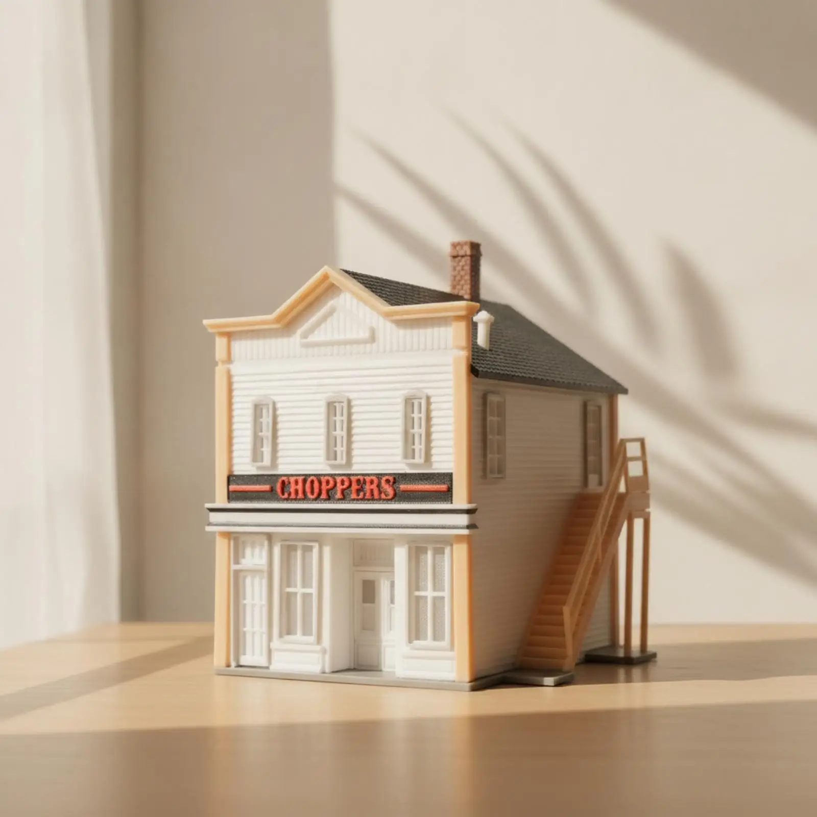 Tavern Shop Diorama Model 1:64 Scale Tavern Diorama Western-Style Scenery Piece for Collectors, Dioramas, Display Shelves