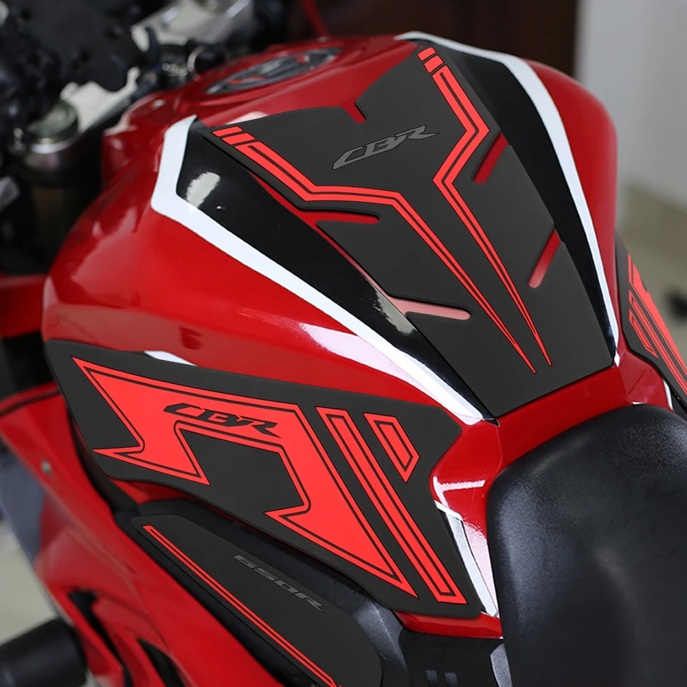 For Honda CBR650R CBR 650 R 2019-2025 2024 NEW Motorcycle fuel tank pad fuel tank traction pad anti-slip side fuel tank sticker