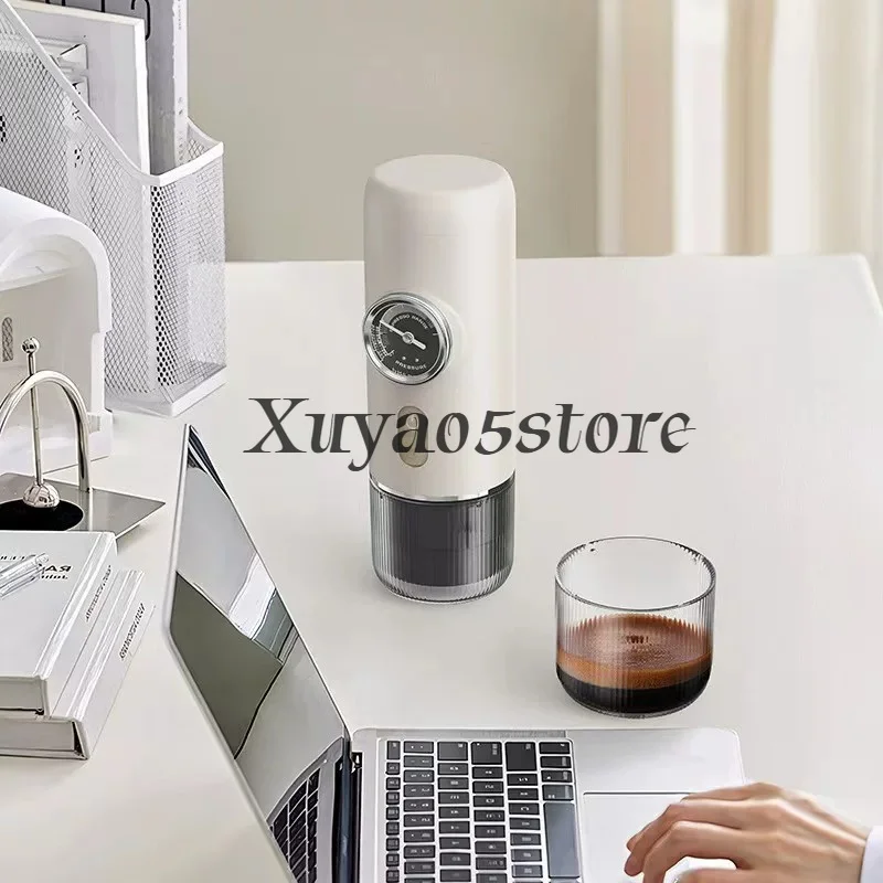 Portable Coffee Machine Set Automatic Espresso Capsule Coffee Machine Small Home Extractor