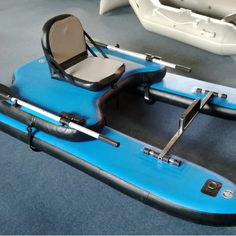 Double Deck Inflatable Fishing Boat Drop Stitch Material Inflatable Boat