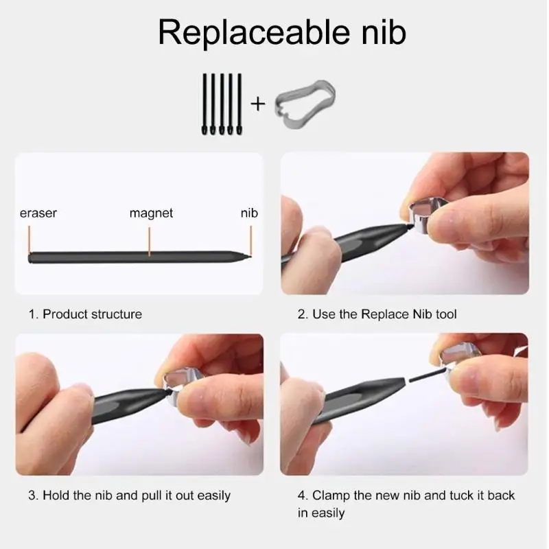 R53C EMR Tablet Pen Precise Digital 4096 Sensibilidad a presión para