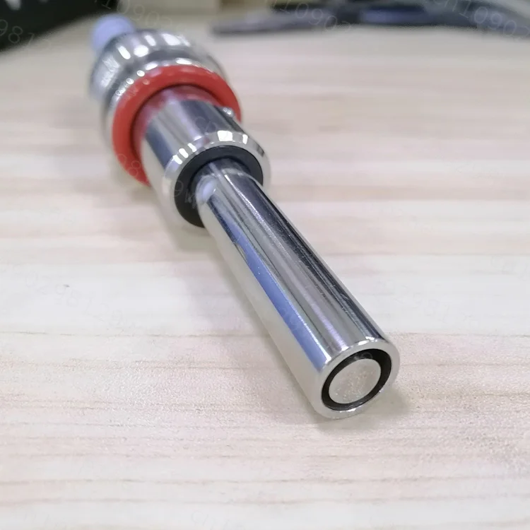 Durable Water Conductivity Sensor 4-20mA Flow-through TDS EC Sensor RS485 Output 0-20uS/cm Stainless Steel  for Pure Water