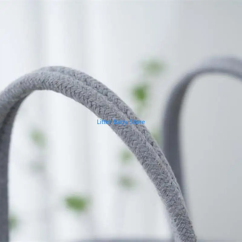 n80c-現代のベビーおむつ収納ソリューションポータブルコットン整理ポータブル収納バスケット保育園収納日常使用