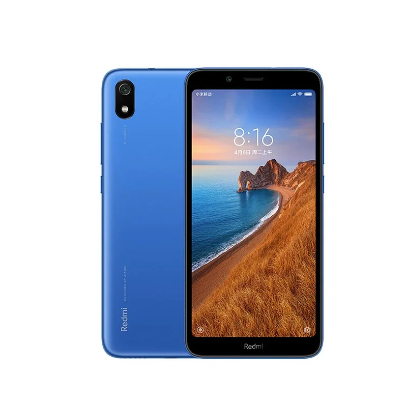 Xiaomi redmi 7a 32gb smartphone 1440x720 estrutura global googleplay snapdragon439 inch5.45 4000mah bateria telefone usado