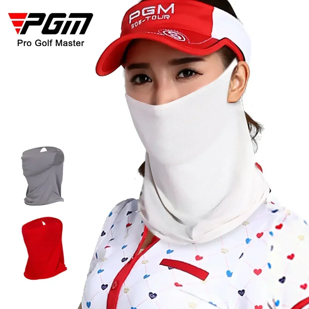 PGM Outdoor Sunscreen Golf Sun Proof Ice Silk Bib Men Women Collar Fishing Riding Uv Protect Neckline Mask Summer WB003