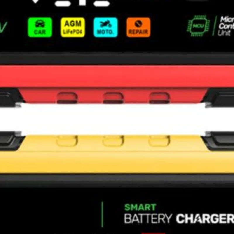 

12V 7A Pulse Repair Battery Charger Digital Battery Charger Fully Automatic Car Battery Charger for Auto Moto Lead Acid Battery