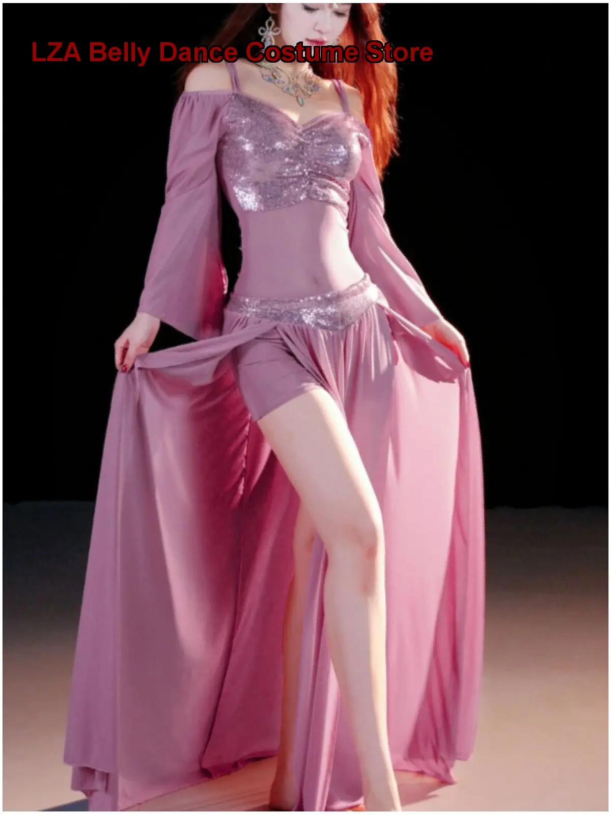 Women's 2025 Oriental Dance Covering Practice Class Set