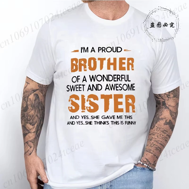 

Футболка с принтом «Брат и сестра» для мужчин и женщин, одежда, футболка в стиле Харадзюку, женская уличная одежда, одежда в стиле Харадзюку 2000-х годов, футболки Y2k