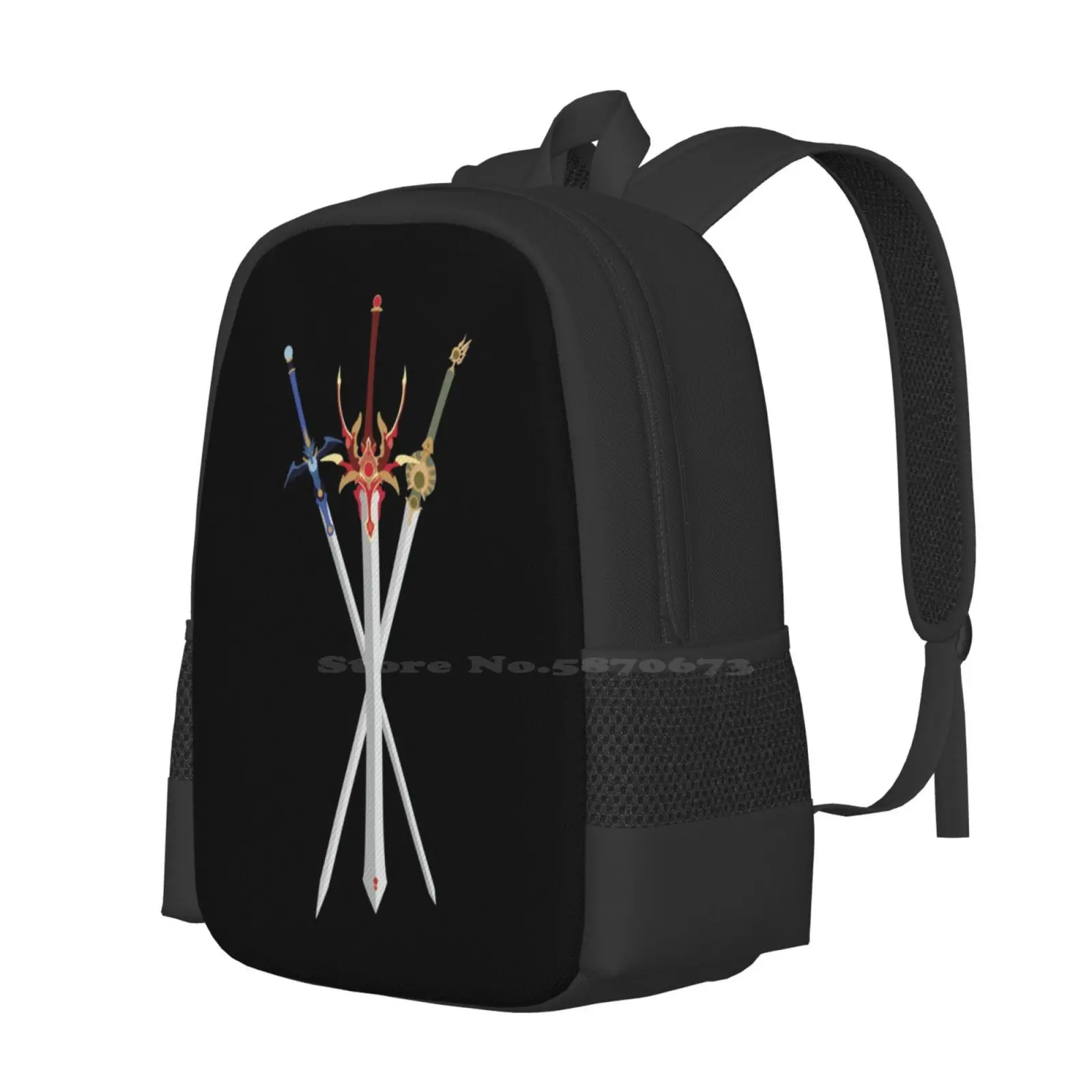 Rayearth Swords Hot Sale Backpack Fashion Bags Magic Knight Rayearth Clamp Hikaru Fuu Umi