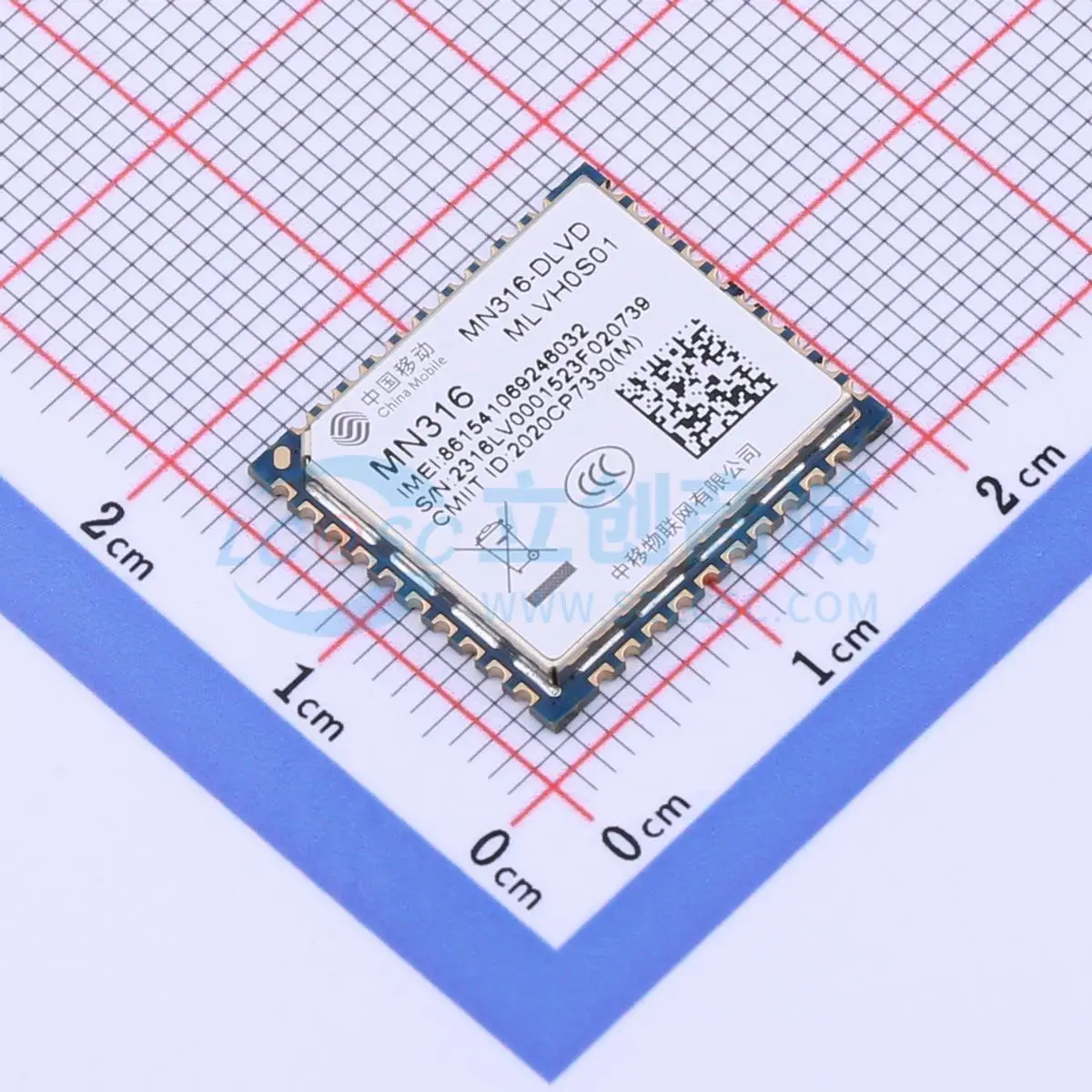 5pcs MN316-DLVD SMD 18x16mm NB-IoT PWM I2C UART SPI GPIO ADC Cellular LTE Wireless Communication Module