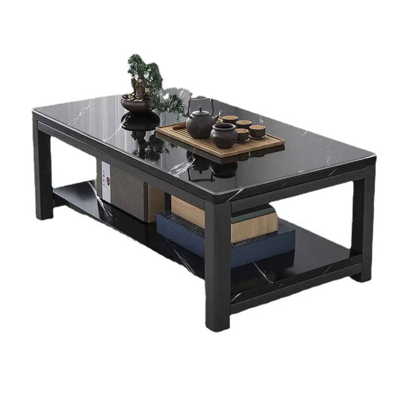 Nordic Decor Living Room Coffee Table Black Cheap Trendy   Tables Marble Effect Kaffee Tische Home Furniture