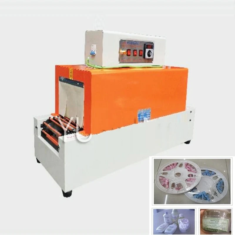 PVC Heat Shrinkable Film Sealer Automatic Blister Machine Retractable Shrink Film Heat Sleeve Plastic Packaging Machine