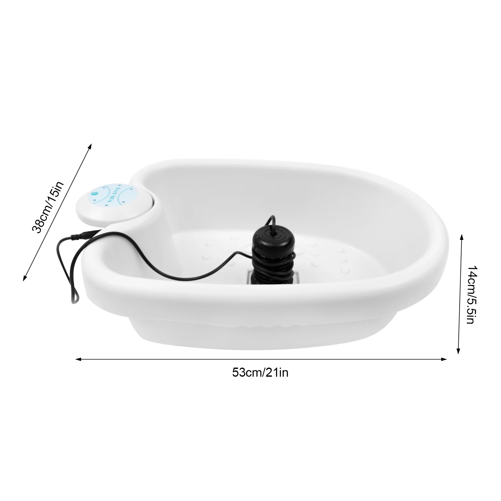 

Ionic Detox Foot Bath Machine, Cleanse Spa Ion System Kit Machine, With Tub Basin Array, For Home, with Timer Function