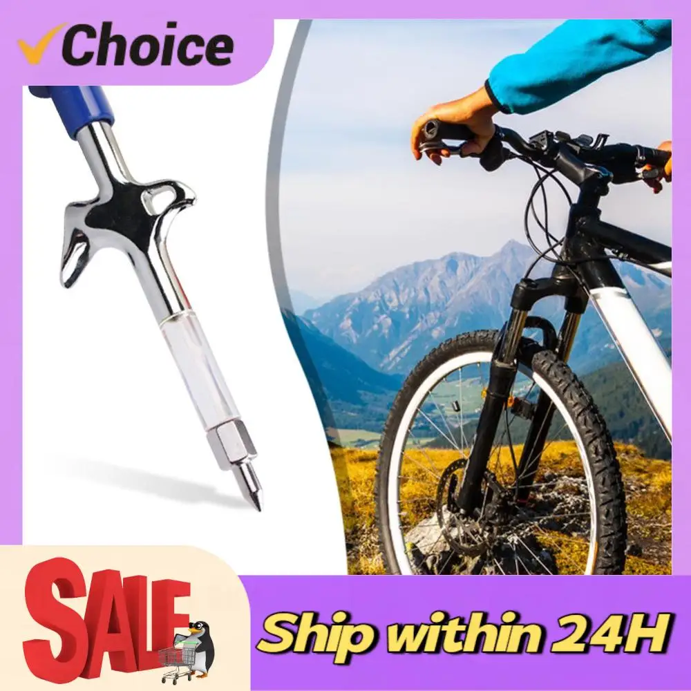 

Bicycle Grease Gun Multi-function Aluminum Bicycle Lubricant Grease Gun for Mountain MTB Bike Repair Service Tools