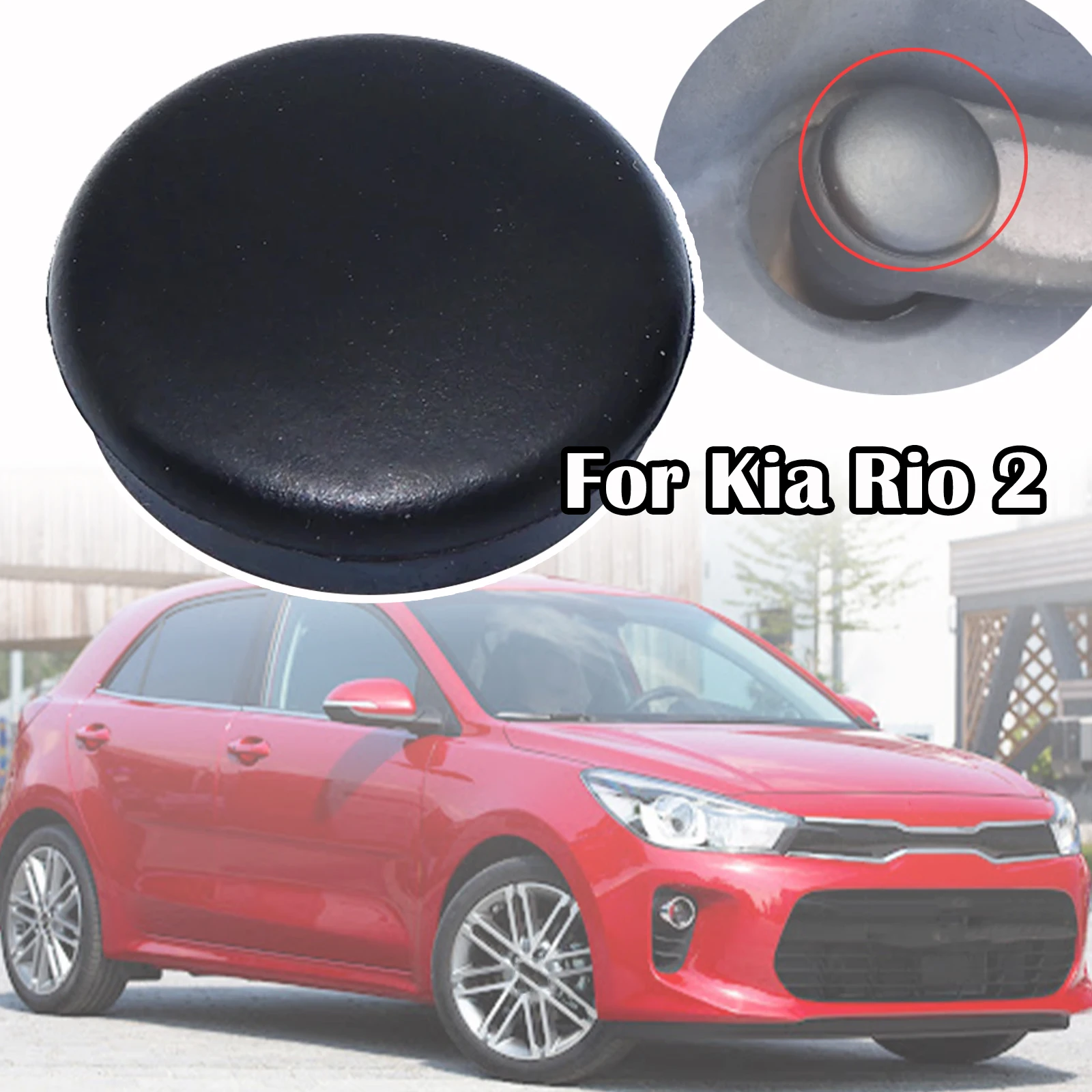 

Front Windscreen Windshield Window Wiper Blade Arm Rocker Bolt Cap Cover Replacement For Kia Rio 2 JB 2005 2006 - 2011 Pride