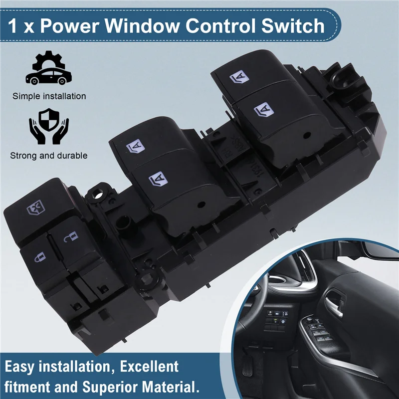 

A82M-84040-28080 Car Power Window Switch Electric Glass Switch For Toyota Esquire Noah Voxy 8404028080 Automotive Accessories