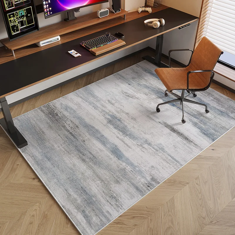 VIKAMA Crystal Fiber Velvet Living Room Carpet Easy To Clean Bedroom Dressing Table Study Computer Roller Chair Rug Home Decor
