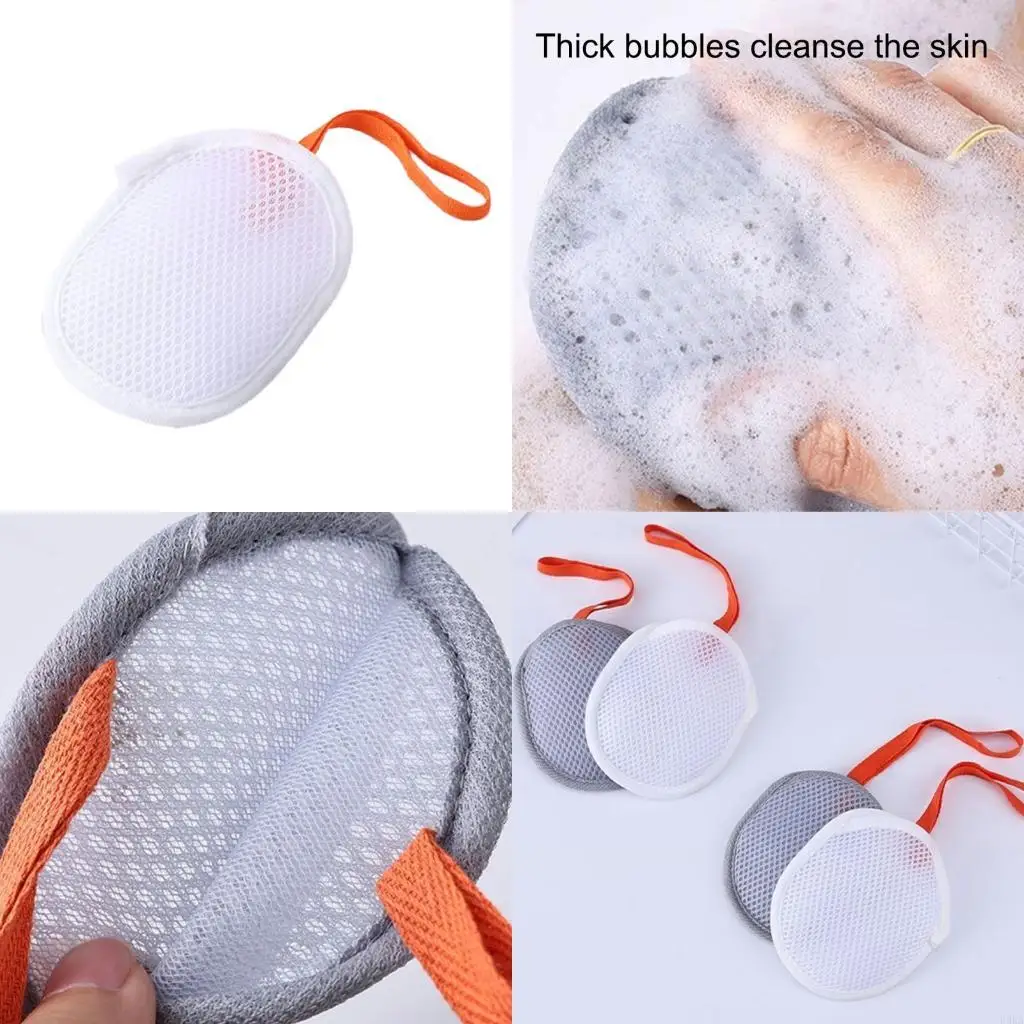   Efficient Travel Soap Bag With Fast Dry Net Fabric Perfect For Gym Camping Or Home Bathroom Soap Storage Solution 5PCS